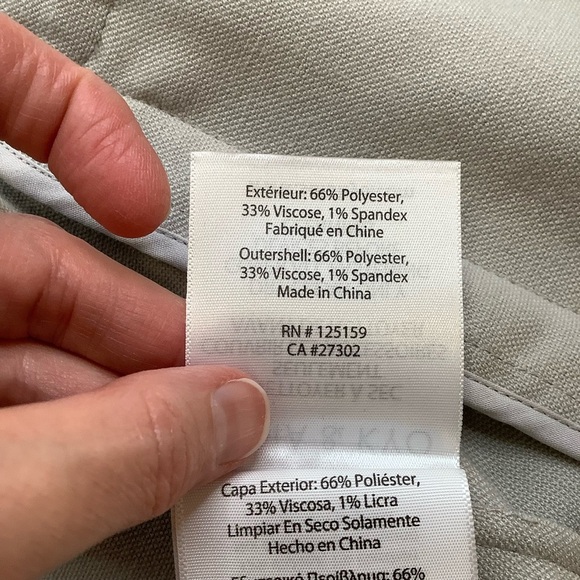 SOIA & KYO Light Gray Asymmetric Cinch Waist Blazer/Jacket - Picture 13 of 16